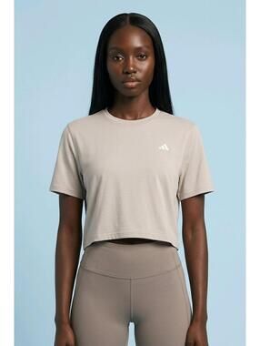 Adidas Women's Essentials Cropped Tee X-Large